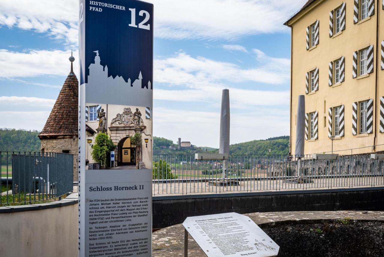 Schlosshotel Horneck Gundelsheim  Exterior foto